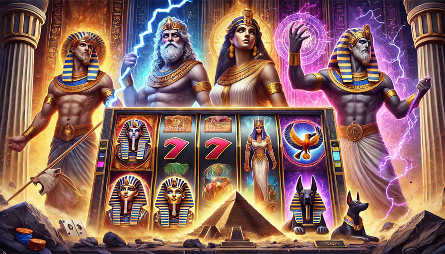 Analisi dei giochi di casinò a tema mitologico: da Zeus ad Anubi, come la mitologia influenza le slot